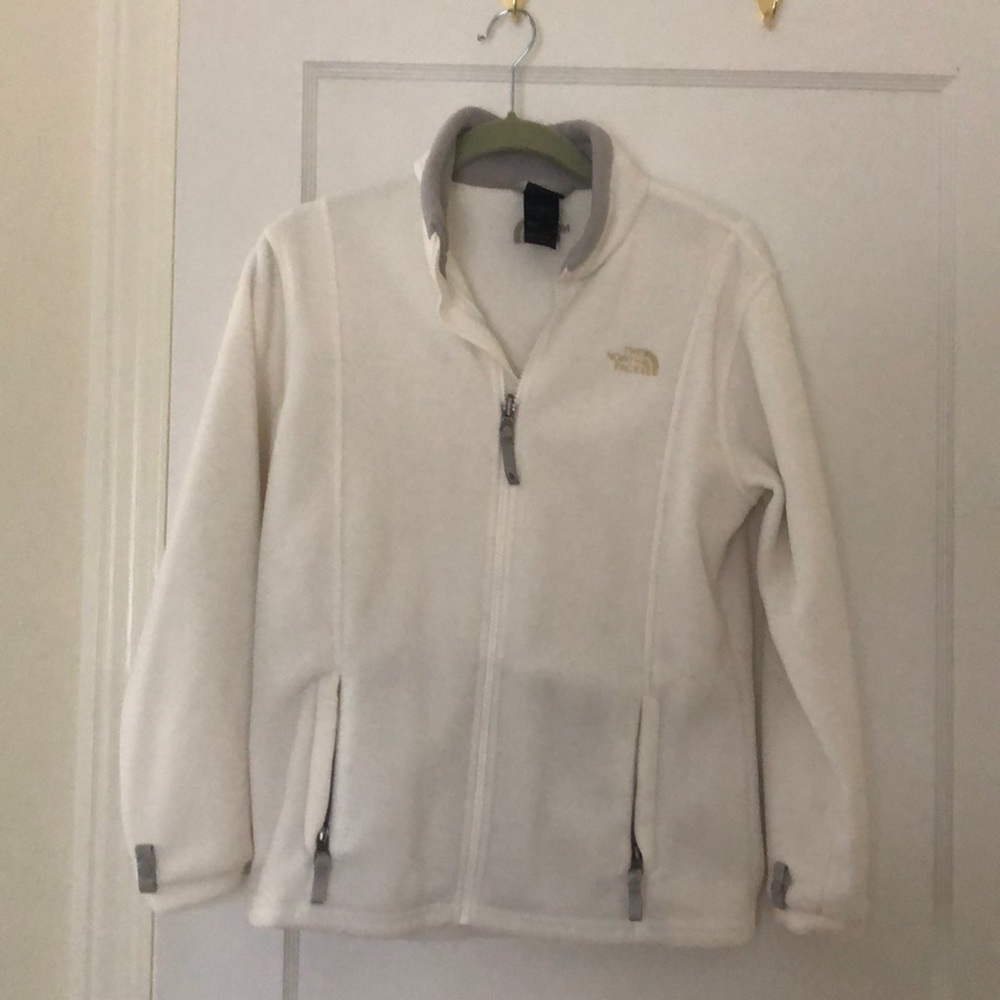 White North Face Fleece